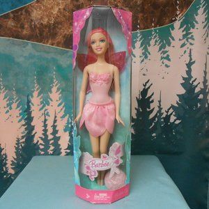 Barbie Fairy Doll Mattel 2007 Pink Hair Rare New